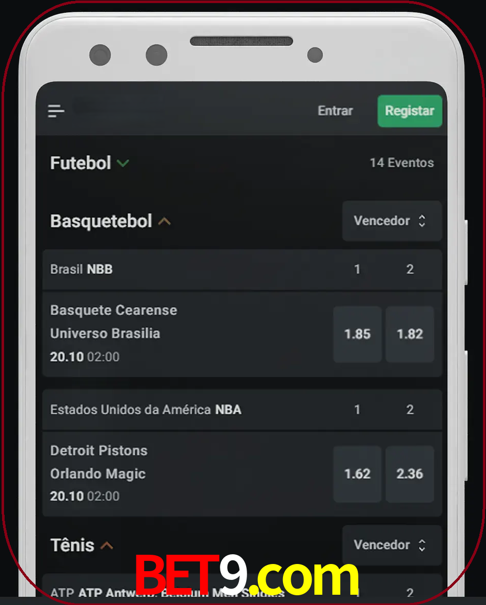 Aposte e assista aos esportes em formato ao vivo.