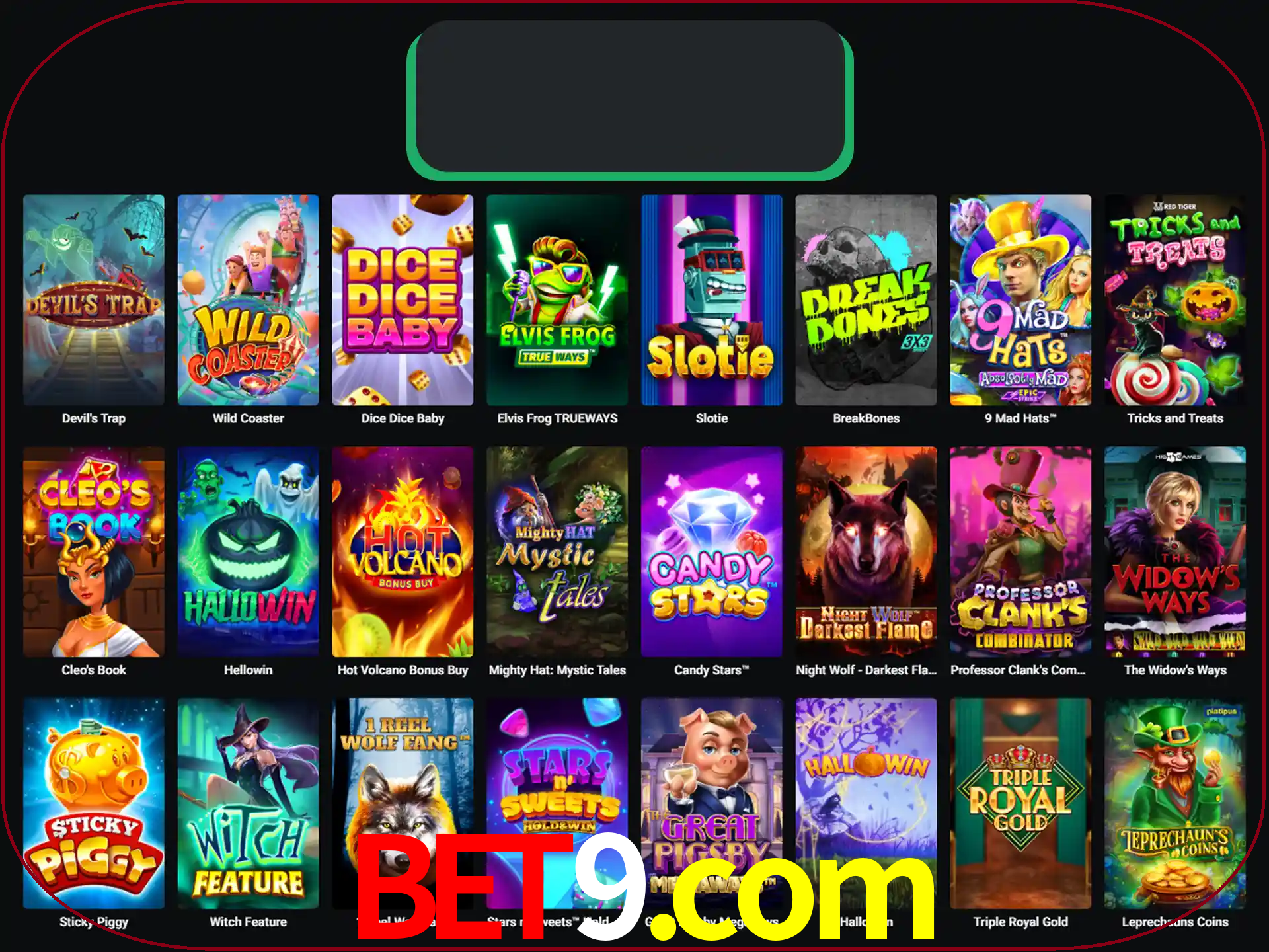 Procure por seus amados jogos de slot.